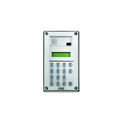 2VOICE-Torstelle mit digitalem Namensregister - Sinthesi Steel