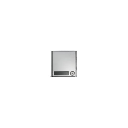 Modul Sinthesi Steel mit 1 Ruftaste ohne Sprechgrill