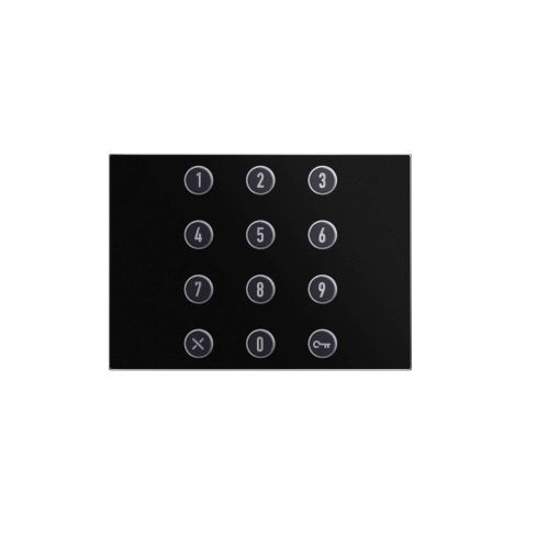 Numerische Tastatur bzw. Codeschloss mit 2 Relais