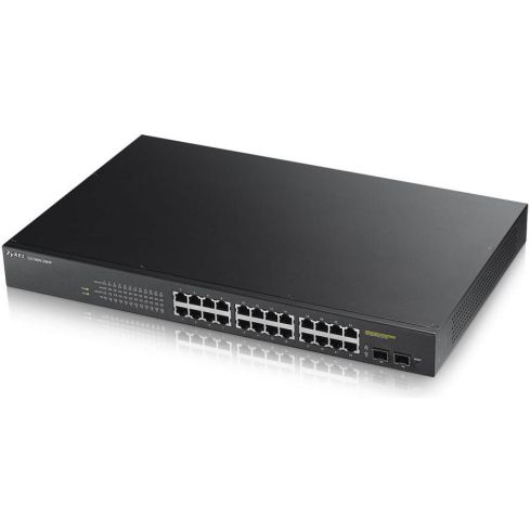 24 Port PoE Switch max 200W Gesamtleistung PoE