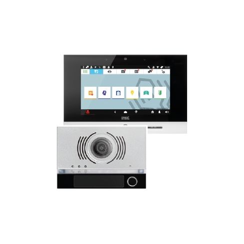 IPerCom-Einfamilienset mit Alpha-Torstelle und VOG7-Monitor