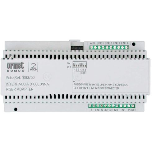 Steigleitungsinterface 2VOICE - 10 DIN-Module