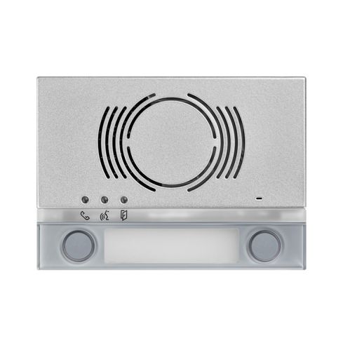 Frontplatte für Audiomodul mit 2 Tasten