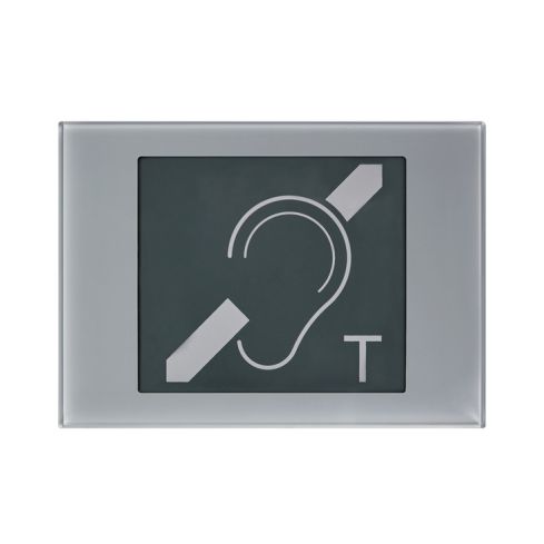 ILA-Modul für die Verwendung mit Hörgeräten, für Alpha-Torstelle in grau