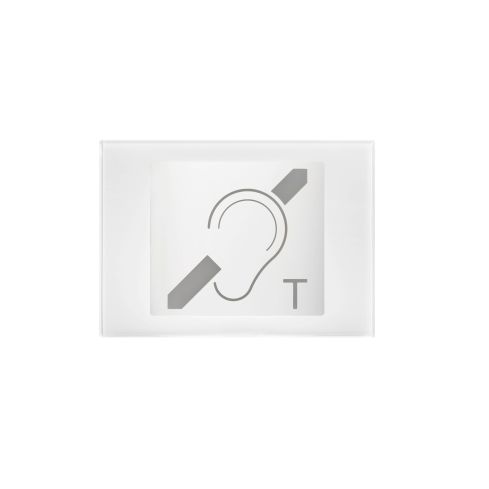 ILA-Modul für die Verwendung mit Hörgeräten, für Alpha-Torstelle in weiß