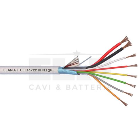 AKA275-6022S Alarmkabel 2x0,75+6x0,22 geschirmet