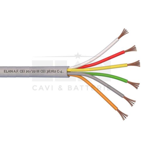 AKA6050 Alarmkabel 6x0,5 ungeschirmt