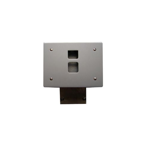 Frontplatte mit Videofenster, zweireihig