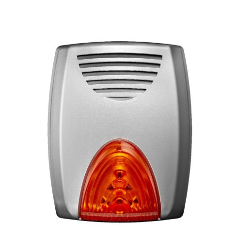 Außensirene ABS Gehäuse grau