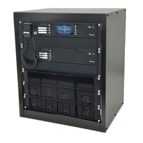 Kompakte Sprachalarmierungszentrale 16 Kreise