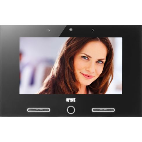 7" 2VOICE-Videoinnenstelle VOG7, hörerlos, schwarz