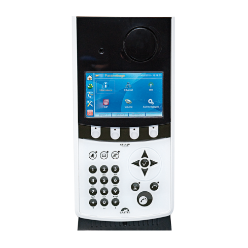 IP Tischsprechstelle Audio-Video mit LCD Display, Kamera