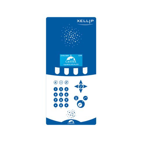 IP Sprechstelle Audio UP, Grafisches Display ,Chemiefest