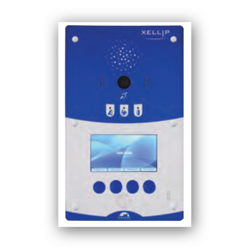 IP Sprechstelle Video UP Kamera, Display ,Chemiefest 4 Tasten